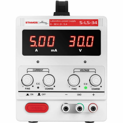 Stamos Soldering Laboratory Power Supply Service 0-30 V 0-5 A DC 205 W – image 2