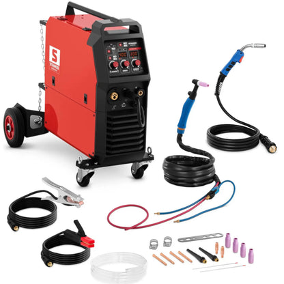 Stamos Germany Multifunctional MIG/MAG TIG MMA FCAW welding machine 300 A 400 V – image 2