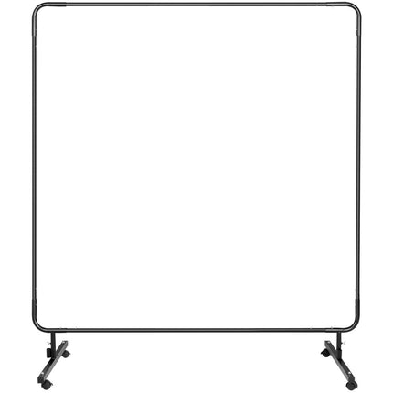 Stamos Germany Guard curtain screen with frame on wheels 174 x 174 cm - black – image 6