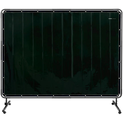 Stamos Germany Screen protection curtain with frame on wheels 240 x 180 cm - black – image 4