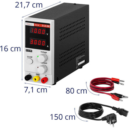 Stamos Germany Laboratory service power supply adjustable 0-100 V 0-3 A 300 W – image 9