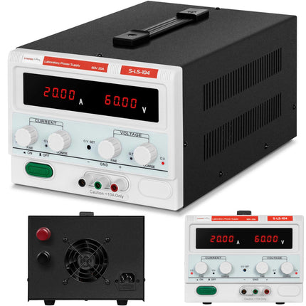 Stamos Germany Laboratory power supply service 0-60 V 0-20 A DC 1200 W