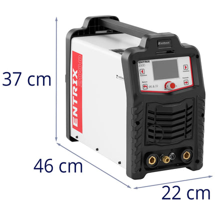 Welbach ENTRIX TIG MMA HF AC/DC Puls 200A digital aluminum welding machine – image 6