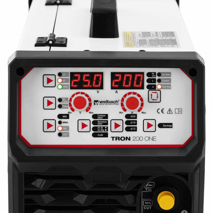 Welbach Migomat welding machine with plasma cutter TRON 200 TIG MIG/MAG 200A PLASMA 50A 230V – image 3