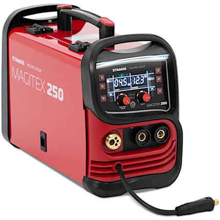 Stamos Germany MIG/MAG MMA FLUX IGBT TIG Liftarc 250 A inverter welding machine – image 2
