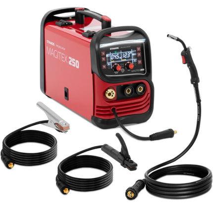Stamos Germany MIG/MAG MMA FLUX IGBT TIG Liftarc 250 A inverter welding machine