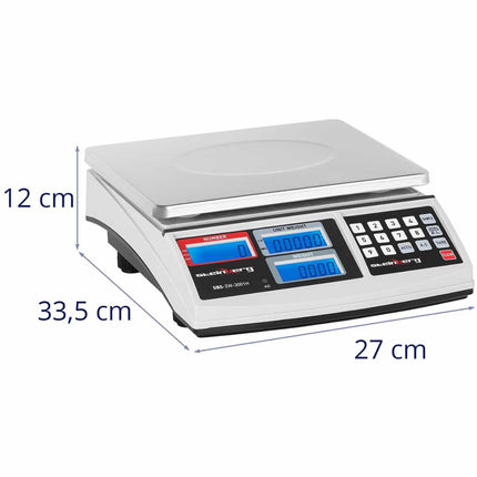 Control weight counting the pieces SBS-ZW-3001H LCD up to 30kg