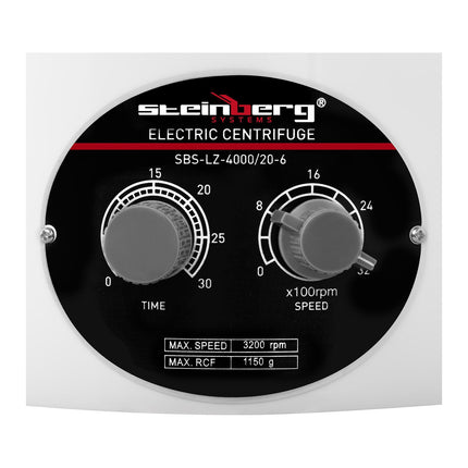Professional laboratory centrifuge for plasma up to 6 tubes 20ml 110W SBS-LZ-4000/20-6