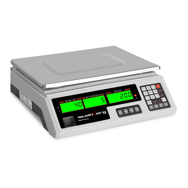 Steinberg Systems Shop weight 339x233mm power supply + battery 40kg / 2g - white