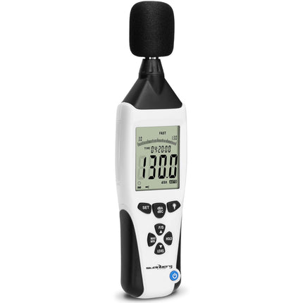 Digitālais skaņas intensitātes mērītājs decibelometrs 30-130 dB 