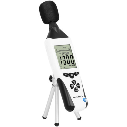 Digitālais skaņas intensitātes mērītājs decibelometrs 30-130 dB 