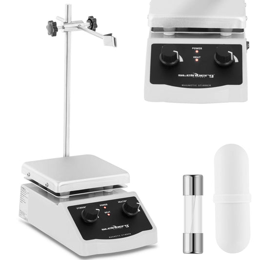 Steinberg Systems Laboratory magnetic stirrer with holder 380C 2000 rpm 120 x 120 mm