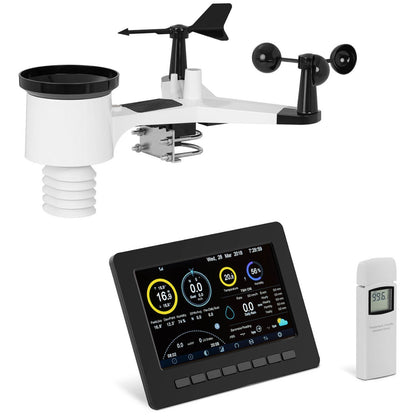 Steinberg Systems Wireless solar weather station 7in1 LCD WiFi 100m – image 2