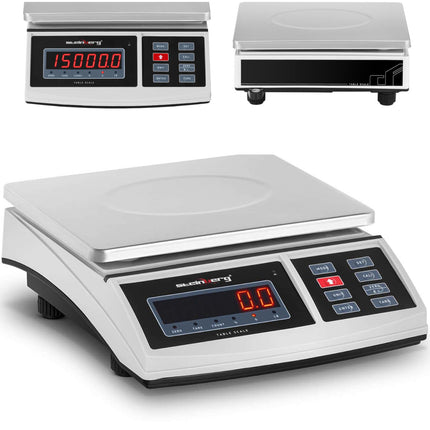 Steinberg Systems Postal scale platform 21 x 27cm battery + power supply 15kg / 0.5g