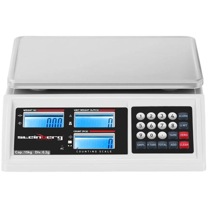 Steinberg Systems Commercial shop scale counting LCD RS232 15000 g / 0.2 g – image 6
