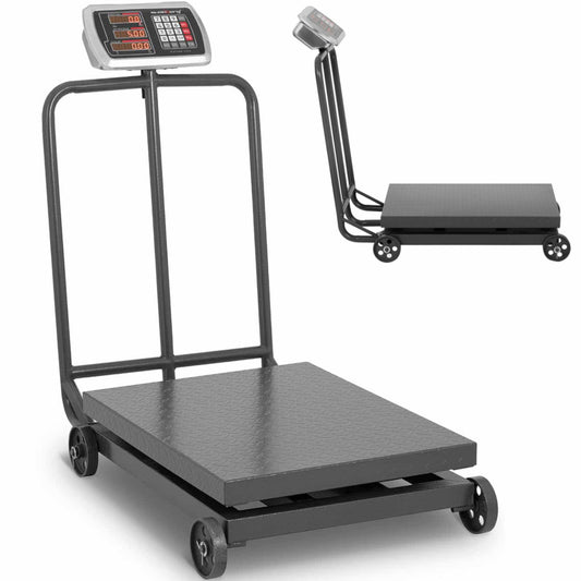 Steinberg Systems Industrial platform scale on wheels 600 kg / 100 g LCD