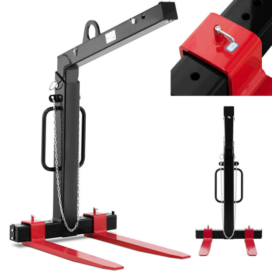 Steinberg Systems Crane forks for pallets, self-leveling HDS sling, adjustable, up to 2000 kg, 2 t