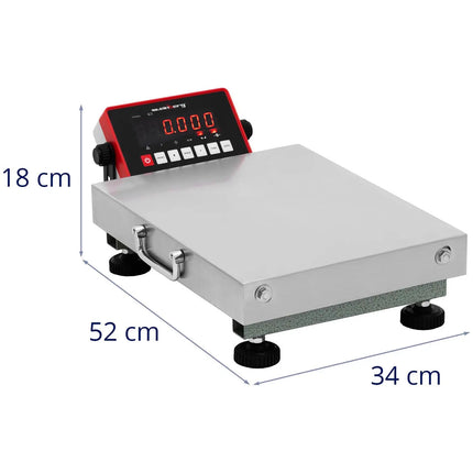 Steinberg Systems Industrial platform scale 40 x 50 cm 60 kg / 0.002 kg – image 9