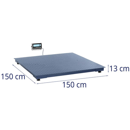 Steinberg Systems LCD warehouse platform scale 120 x 120 cm 3000 kg / 1 kg – image 12