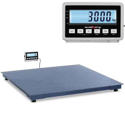 Steinberg Systems LCD warehouse platform scale 120 x 120 cm 3000 kg / 1 kg – image 7