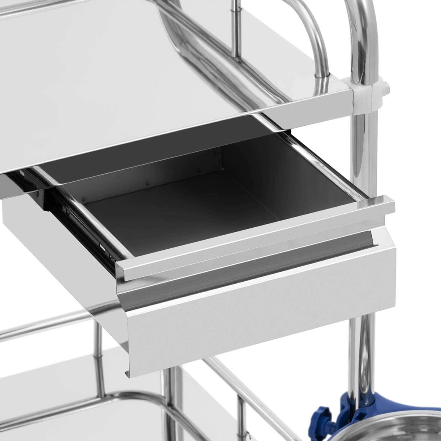 Steinberg Systems Laboratory cosmetic treatment trolley made of steel, 2 drawers, 2 shelves, 85 x 54 x 28 cm – image 13