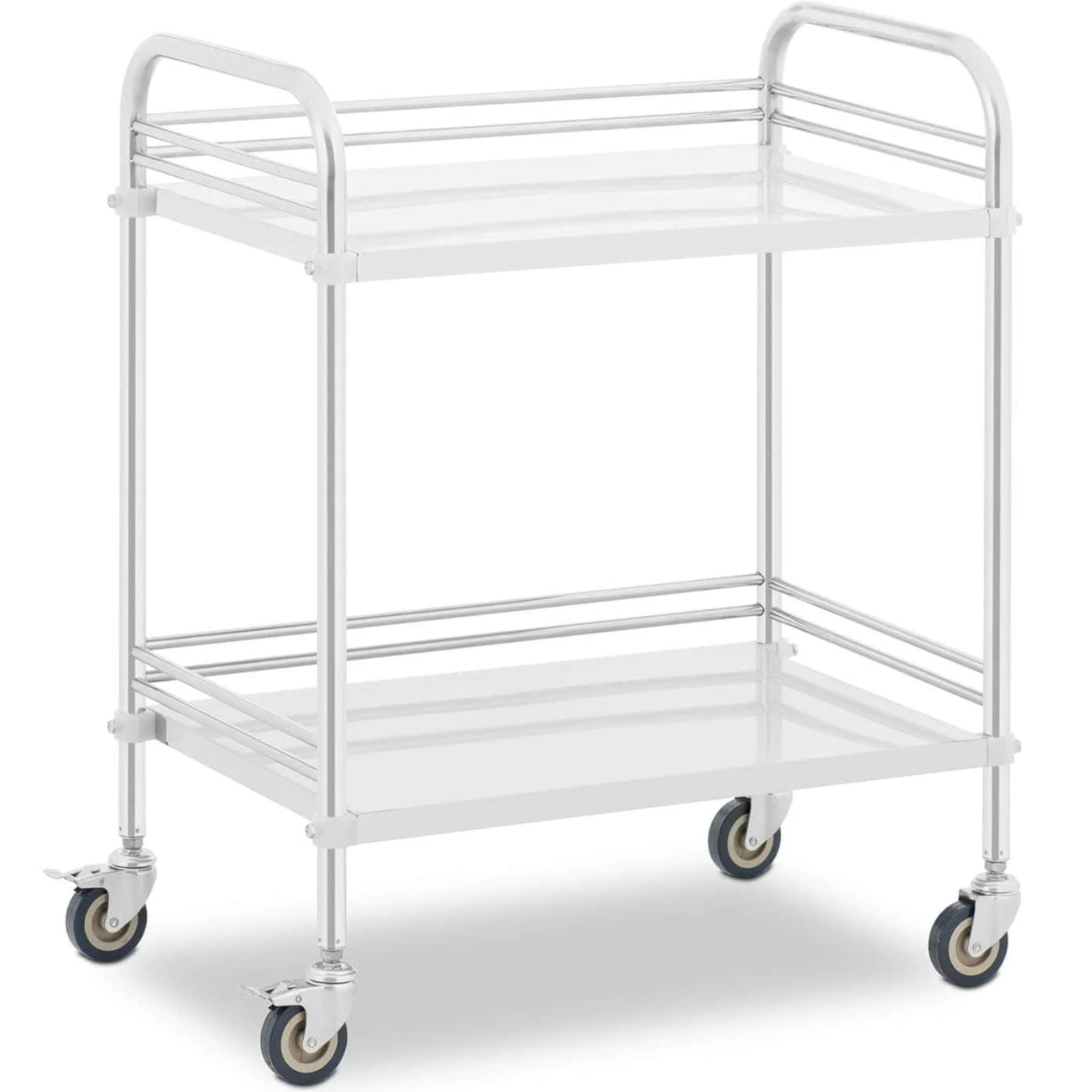 Steinberg Systems Laboratory cosmetic treatment trolley made of steel, 2 shelves, 73 x 44 x 86 cm, 20 kg – image 2