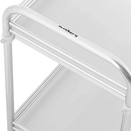 Steinberg Systems Laboratory cosmetic treatment trolley made of steel, 2 shelves, 73 x 44 x 86 cm, 20 kg – image 3