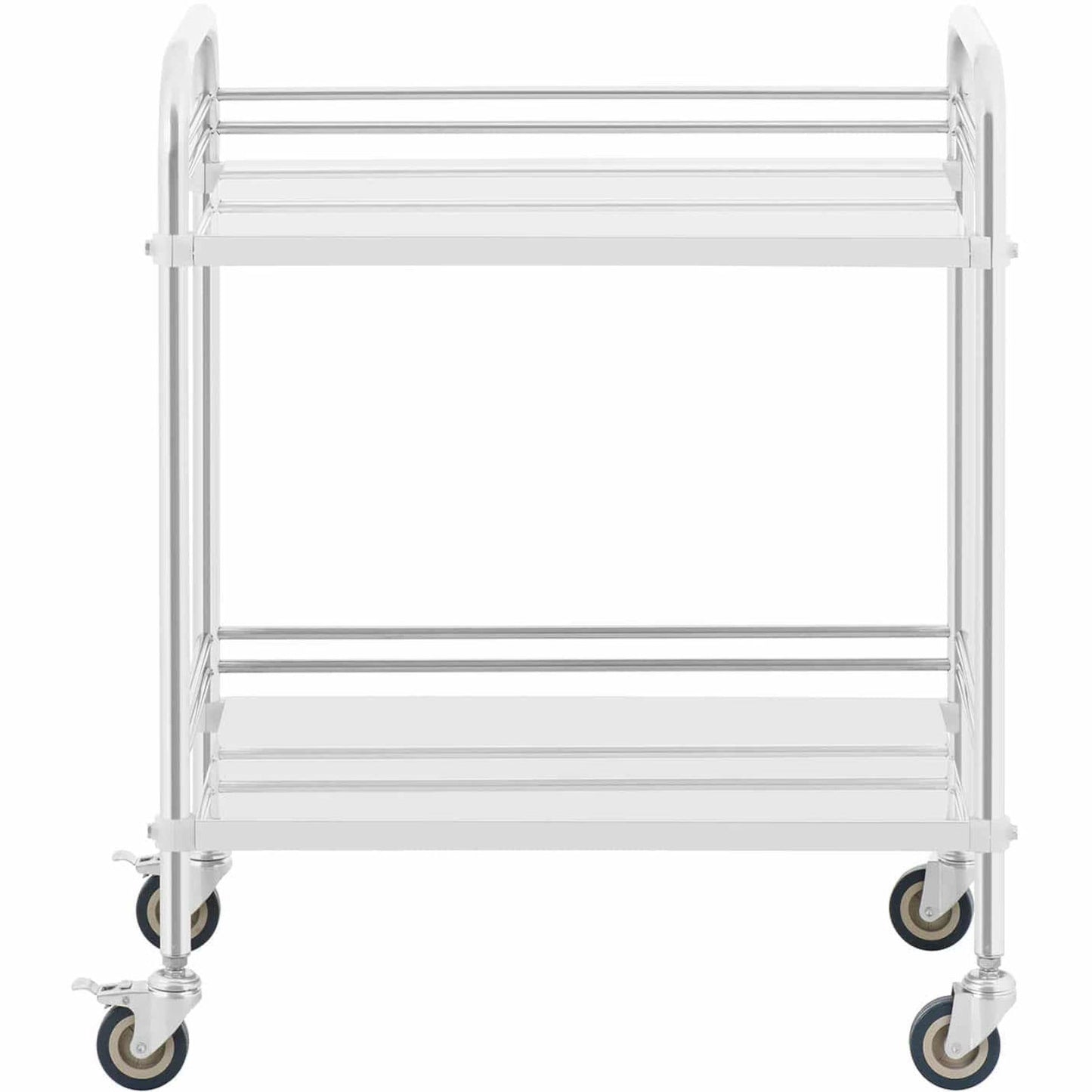 Steinberg Systems Laboratory cosmetic treatment trolley made of steel, 2 shelves, 73 x 44 x 86 cm, 20 kg – image 5