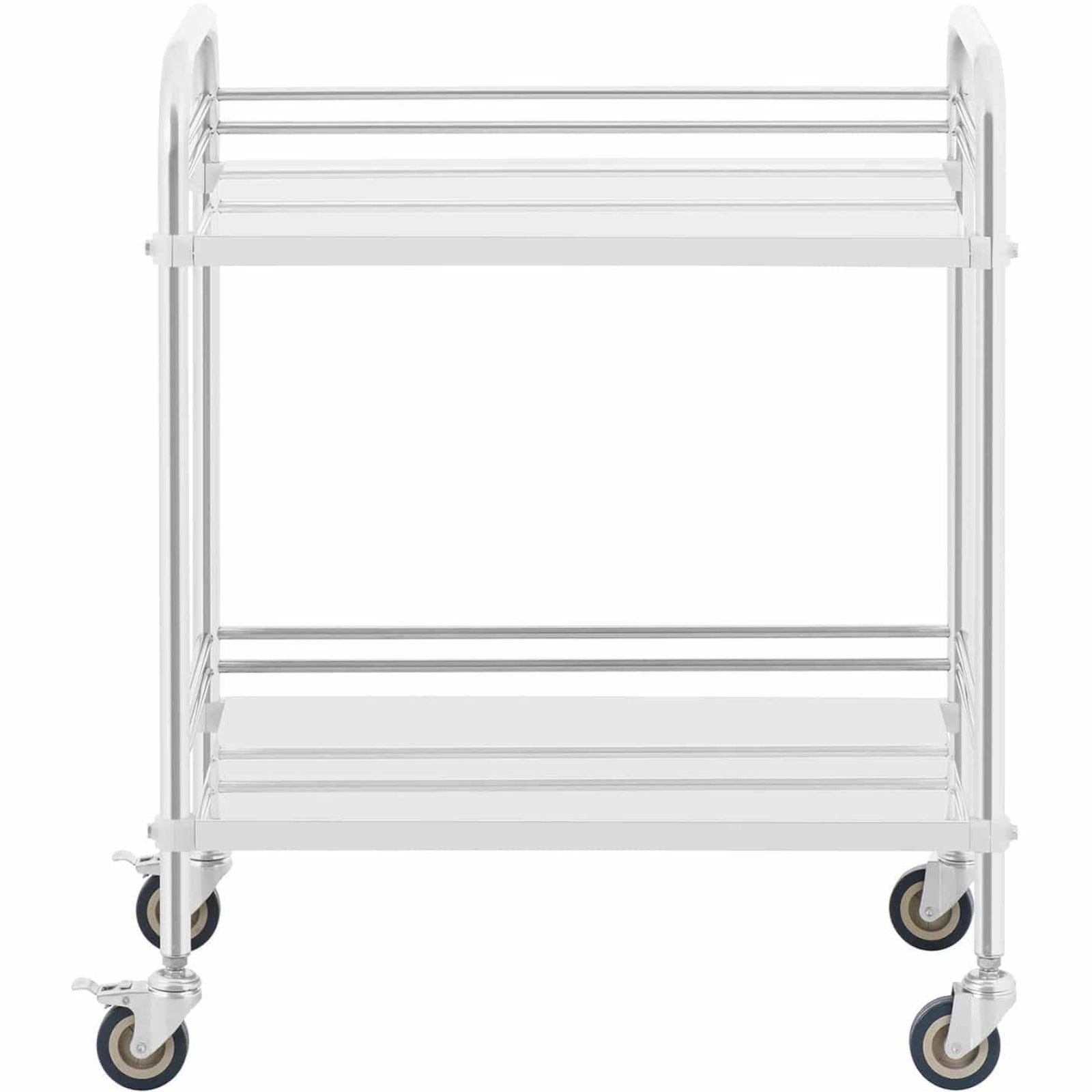 Steinberg Systems Laboratory cosmetic treatment trolley made of steel, 2 shelves, 73 x 44 x 86 cm, 20 kg – image 5