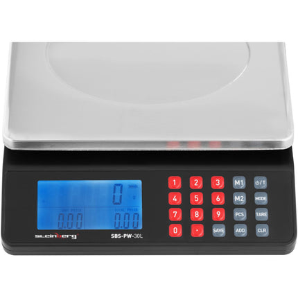 Steinberg Systems LCD shop and warehouse checker scale 30 kg / 1 g – image 3
