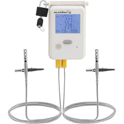 Steinberg Systems Thermohygrometer temperature and humidity recorder LCD USB Wi-Fi range 0-100% -50-350C – image 5