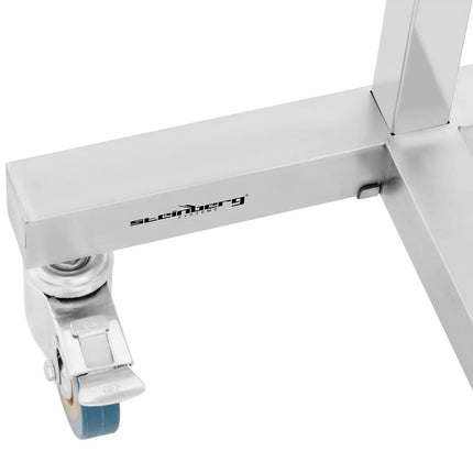 Steinberg Systems Table, treatment trolley, adjustable, STEEL, 60 x 40 cm – image 3