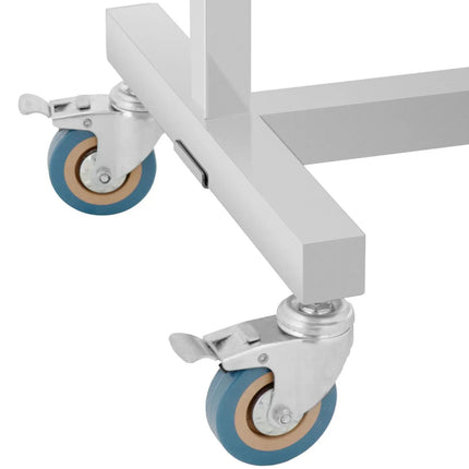 Steinberg Systems Table, treatment trolley, adjustable, STEEL, 60 x 40 cm – image 5