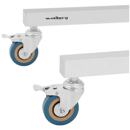 Steinberg Systems Table, instrumental trolley, adjustable treatment assistant, STEEL, 60 x 40 cm – image 3