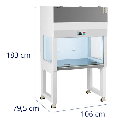 Steinberg Systems Laboratory laminar chamber for sterile work 920 x 690 x 650 mm 240 W – image 8