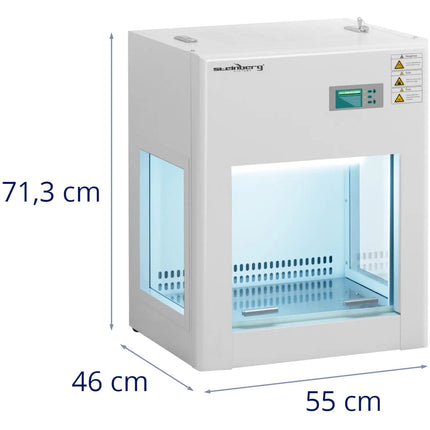 Steinberg Systems Laboratory laminar chamber for sterile work 920 x 690 x 650 mm 240 W – image 15