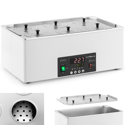 Steinberg Systems Laboratory Water Bath 6 local 5-100C 22.5 l