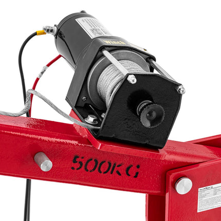 Steinberg Systems Load lift crane for car pickup with winch 12 V 1000 W – image 3