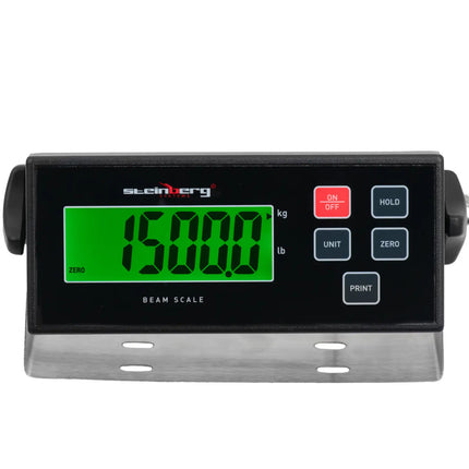 Steinberg Systems Skid beam pallet scale LCD 2500 / 0.5 kg 1000 x 100 mm – image 9