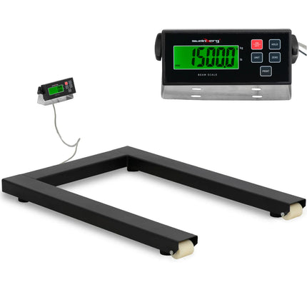 Steinberg Systems Skid beam pallet scale LCD 2500 / 0.5 kg 1000 x 100 mm – image 7