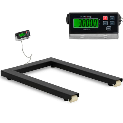 Steinberg Systems Skid beam pallet scale LCD 2500 / 0.5 kg 1000 x 100 mm – image 13