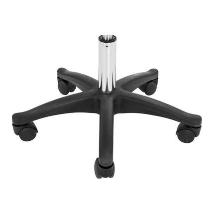Table stool hocker cosmetic rotating wheel Physa AVERSA black