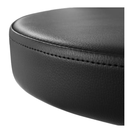 Table stool hocker cosmetic rotating wheel Physa AVERSA black
