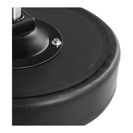 Table stool hocker cosmetic rotating wheel Physa AVERSA black