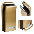 Wall pocket dryer for hand-made gold 1200W Physa Bari gold