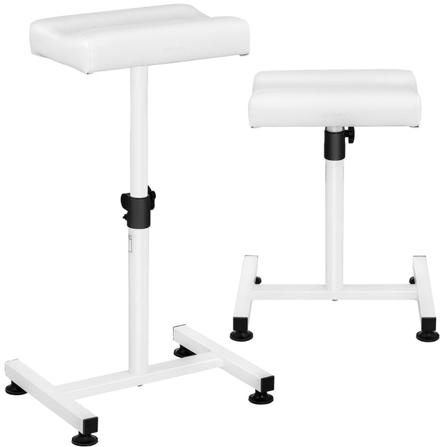 Physa Beauty footrest for pedicure adjustable height up to 75 cm up to 80 kg - white