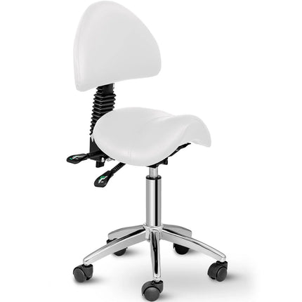 Physa Beauty chair with rotating back adjustable BERLIN - white – image 2