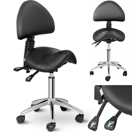 Physa Beauty chair with rotating back adjustable BERLIN - white – image 11