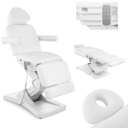 Physa Beauty chair for tattoos spa massage BOLZANO - white