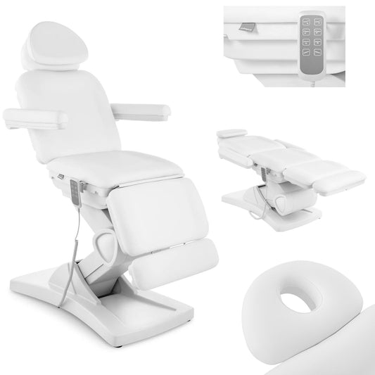 Physa Beauty chair for tattoos spa massage BOLZANO - white